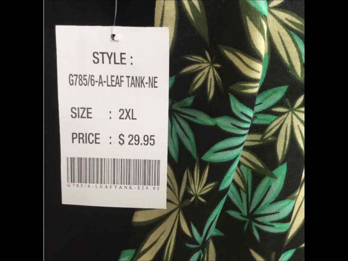 Mens 420 Tank Top