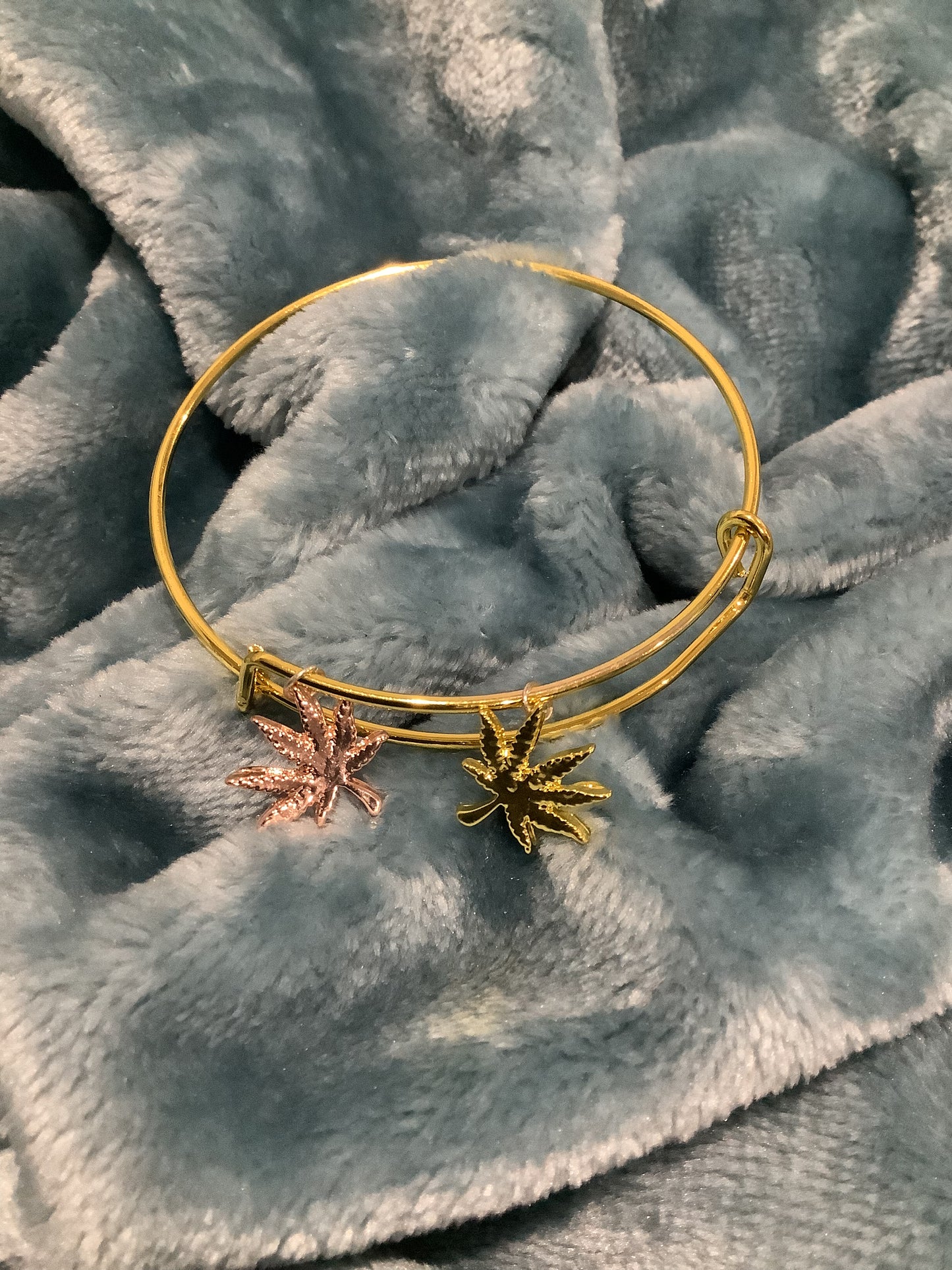 420 Leaf Bracelet