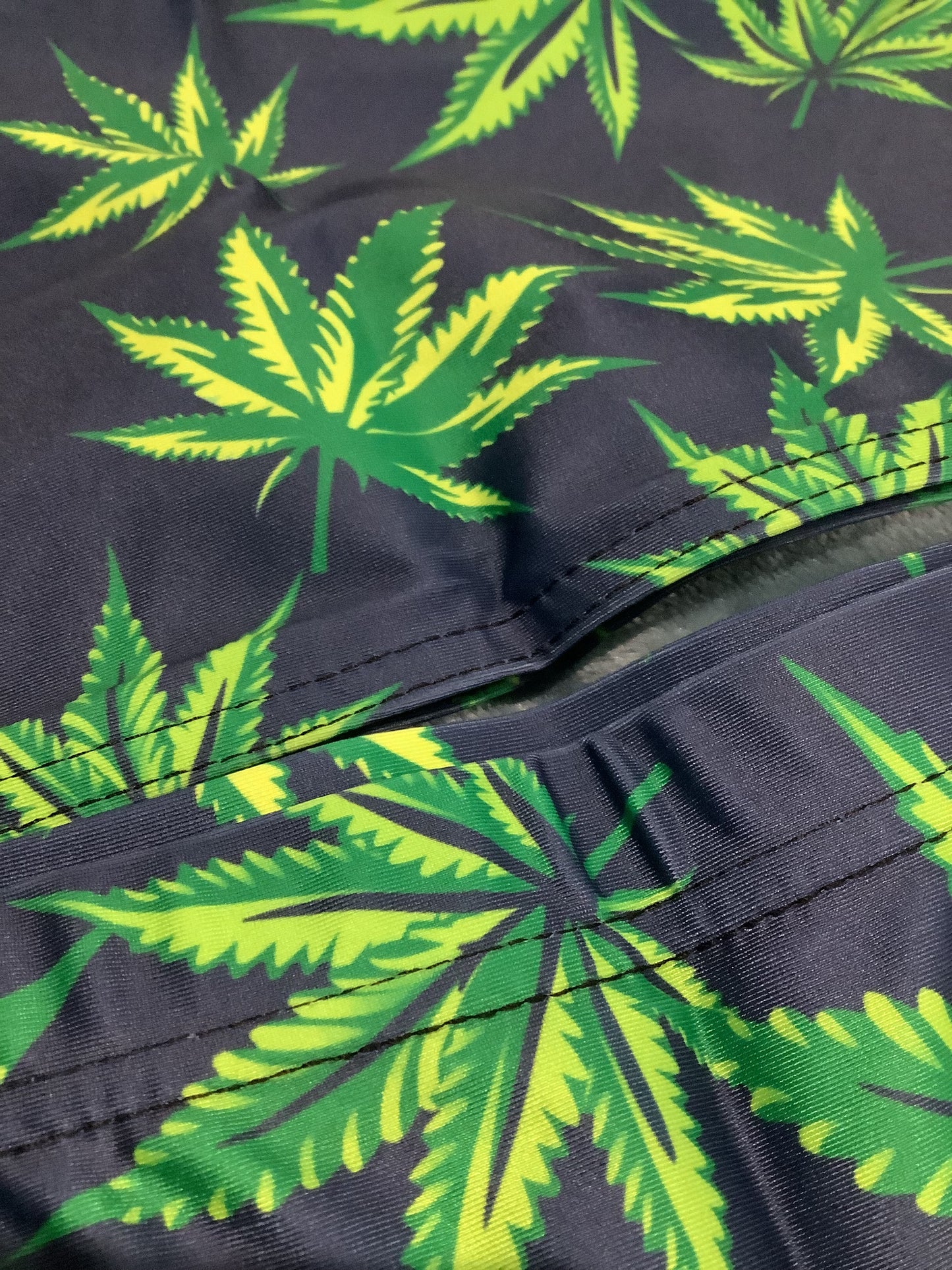 420 Leaf Crop/Panty Set