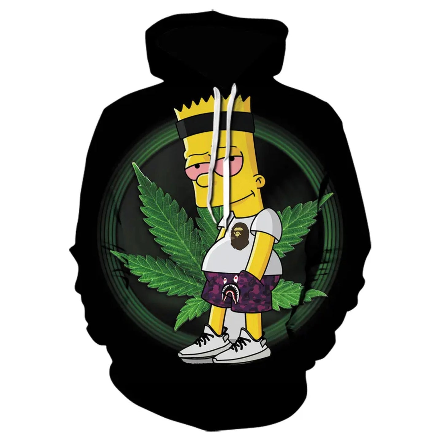 Bart Simpson 420 Hoodie