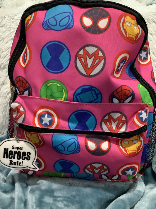 Pink Marvel Mini Backpack