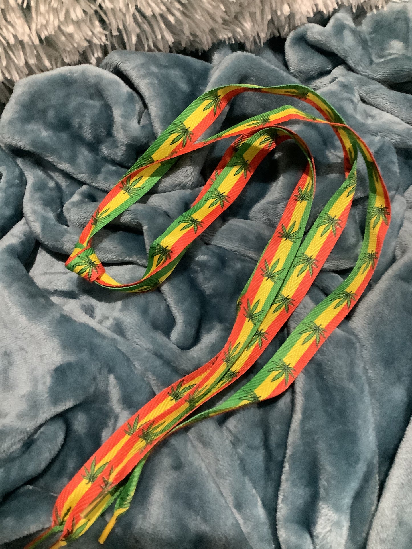 420 Leaf Shoe Laces